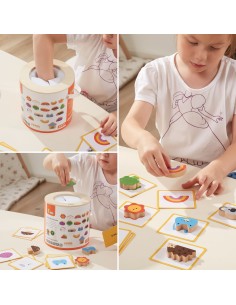 Holzbausteine „Gra im Dunkeln“ – Spiel und Lernen für Kinder von Viga 2