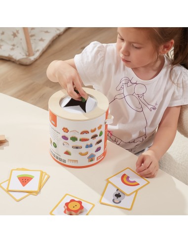 Holzbausteine „Gra im Dunkeln“ – Spiel und Lernen für Kinder von Viga