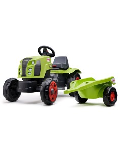 FALK Claas Arion 470 Pedal Tractor with Trailer and Bonnet 2-6 Years 2
