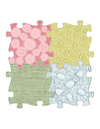 Orthopedic sensory mats for children in pastel colors - WOOPIE
