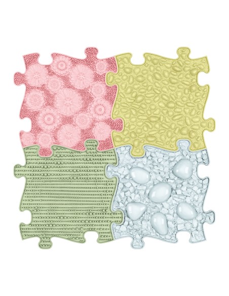 Orthopedic sensory mats for children in pastel colors - WOOPIE