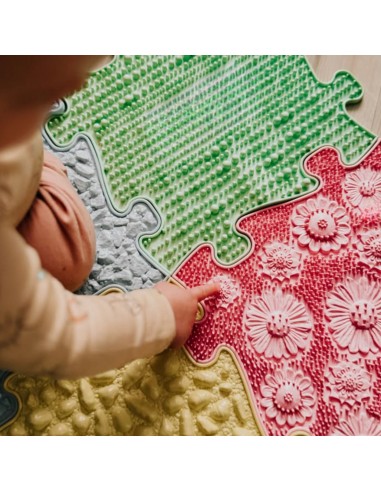 Orthopedic sensory mats for children in pastel colors - WOOPIE