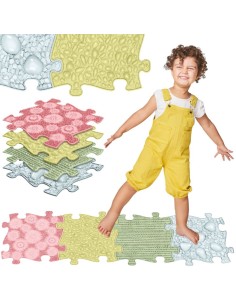 Orthopedic sensory mats for children in pastel colors - WOOPIE