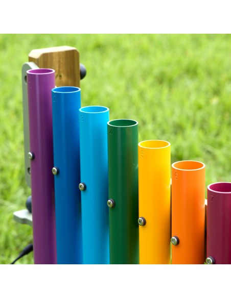 Masterkidz garso vamzdeliai – spalvotas instrumentas ir muzikos žaidimų aikštelė