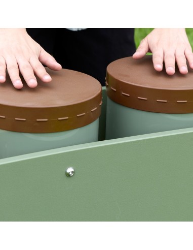 Conga būgnai lauko instrumentas Masterkidz - Ritminis vaiko žaidimas