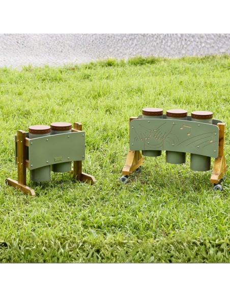 Conga būgnai lauko instrumentas Masterkidz - Ritminis vaiko žaidimas