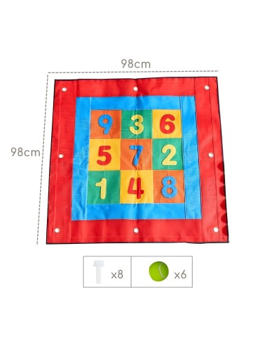 Masterkidz - Giant STEM Shield with Velcro Numbers 98cm