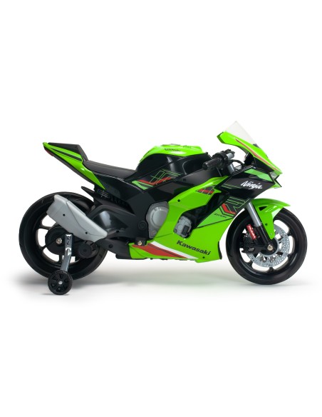 Kawasaki Ninja ZX R10 12V motociklas „Injusa“ - Sportiškas lenktynininkas vaikams!