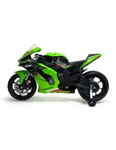 Kawasaki Ninja ZX R10 12V motociklas „Injusa“ - Sportiškas lenktynininkas vaikams!