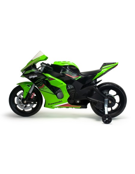 Kawasaki Ninja ZX R10 12V motociklas „Injusa“ - Sportiškas lenktynininkas vaikams!