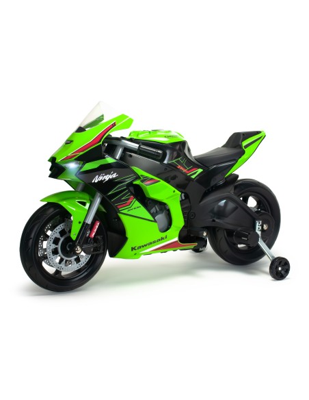 Kawasaki Ninja ZX R10 12V motociklas „Injusa“ - Sportiškas lenktynininkas vaikams!