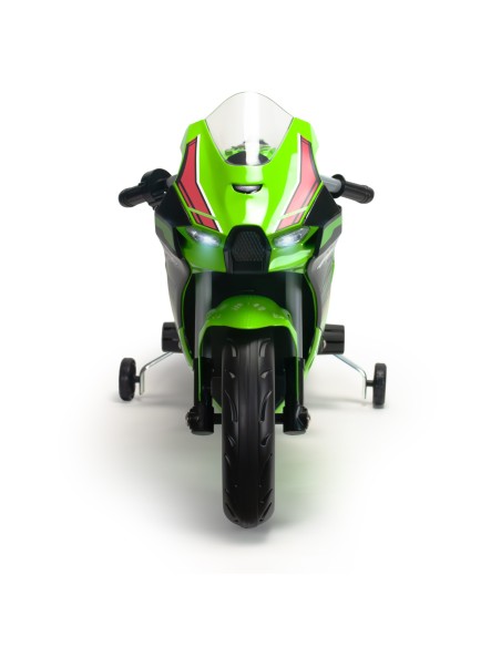 Motorrad Kawasaki Ninja ZX R10 12V Injusa - Sportlicher Rennspaß für Kinder!