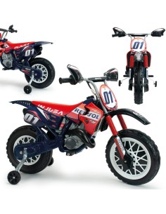 „Repsol“ motorinis žaislas su akumuliatoriumi 6V vaikams Injusa – lenktyninis cross stilius