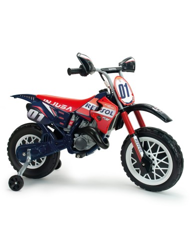 Motor Repsol na akumulator 6V dla dzieci Injusa - Wyścigowy styl cross