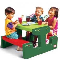 Little Tikes Stolik piknikowy soczysta zieleń