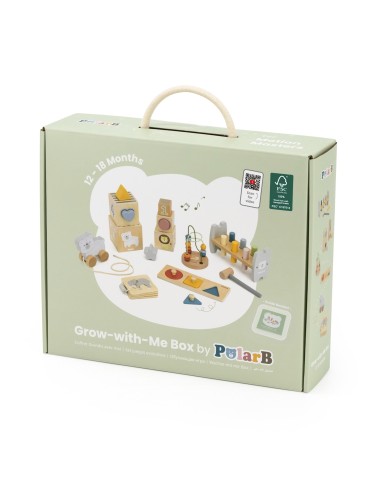 Motion Masters (12-18M) Viga – hölzernes Motorik-Set für Kinder!
