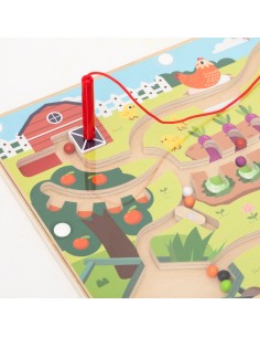 Viga Wooden Magnetic Maze – An Educational Toy for Toddlers 2