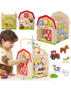 Activity Farm Viga – 7 activity cube 18m+