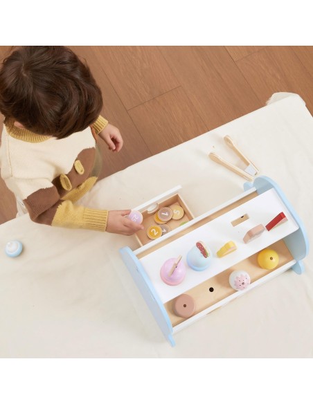 Hölzerne Eisdiele-Shop von Viga – Entwicklung und Spaß für Kinder!