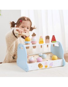 Hölzerne Eisdiele-Shop von Viga – Entwicklung und Spaß für Kinder! 2