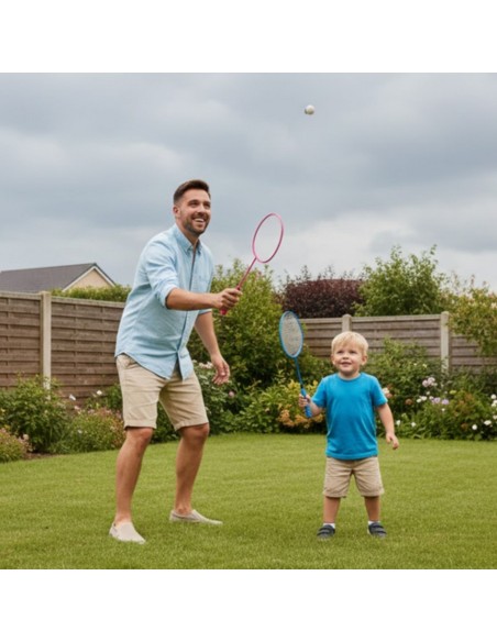 WOOPIE Babington Rackets and Shuttlecocks Set 2 pcs - Play with Joy!
