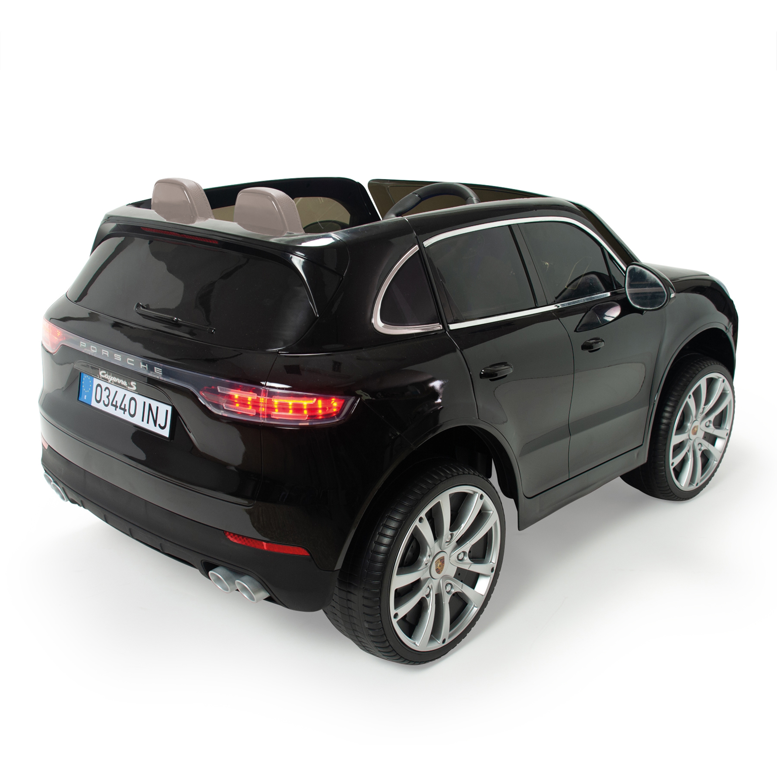 Porsche cayenne s samochód dwuosobowy na akumulator 12v r/c mp3