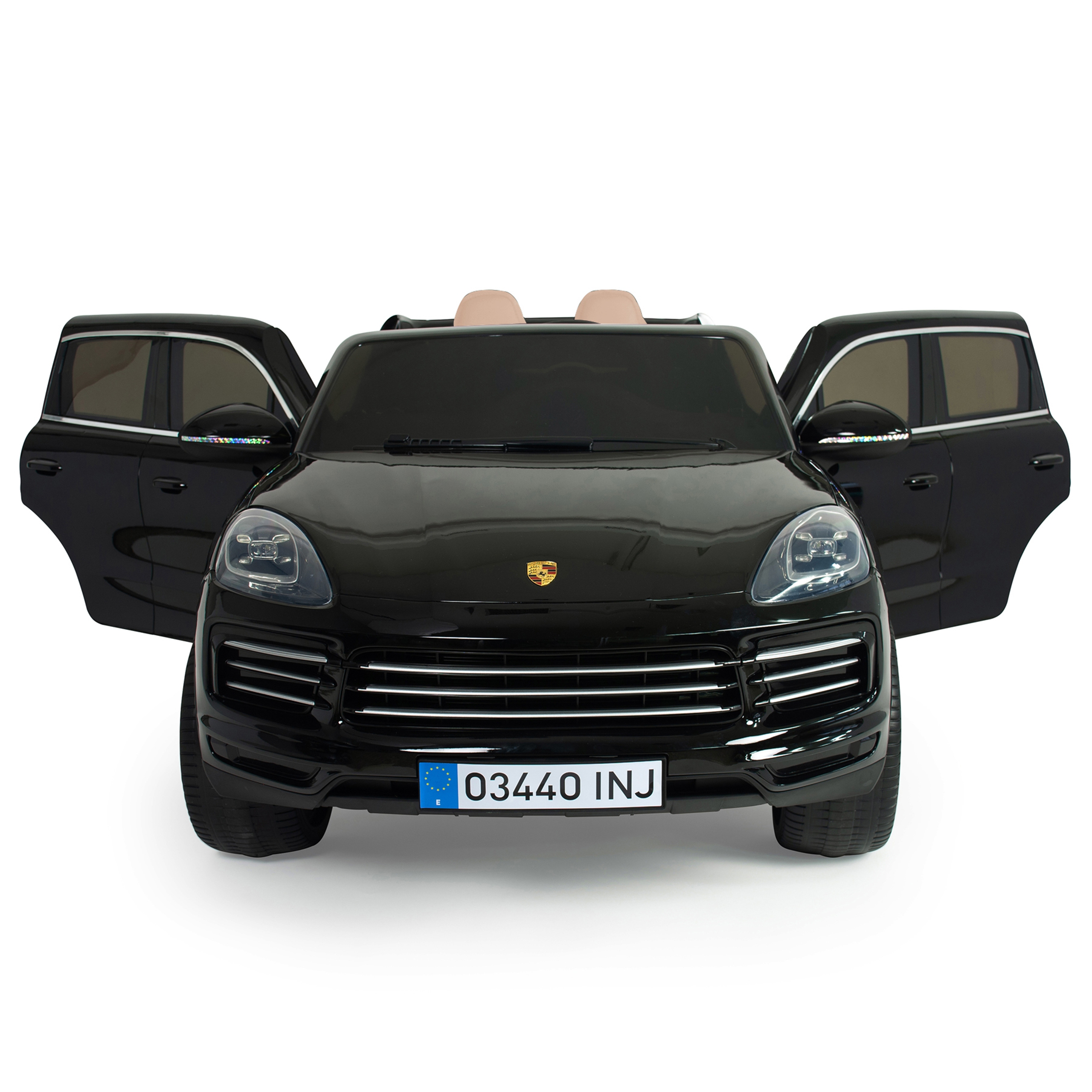 Porsche cayenne s samochód dwuosobowy na akumulator 12v r/c mp3
