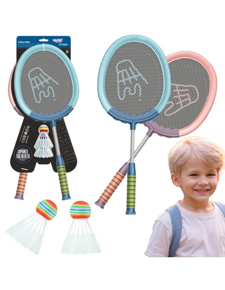 WOOPIE Babington Rackets and Shuttlecocks Set 2 pcs - Play with Joy!