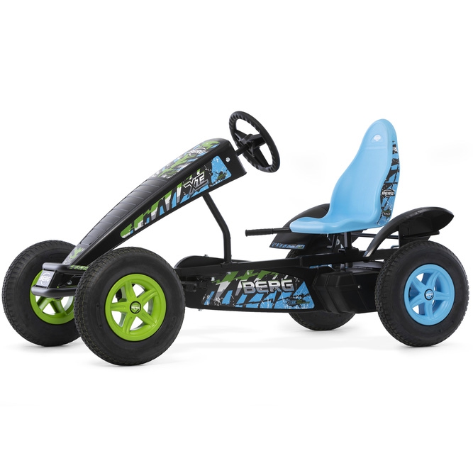 Gokart na pedały xl x-ite system bfr pompowane koła