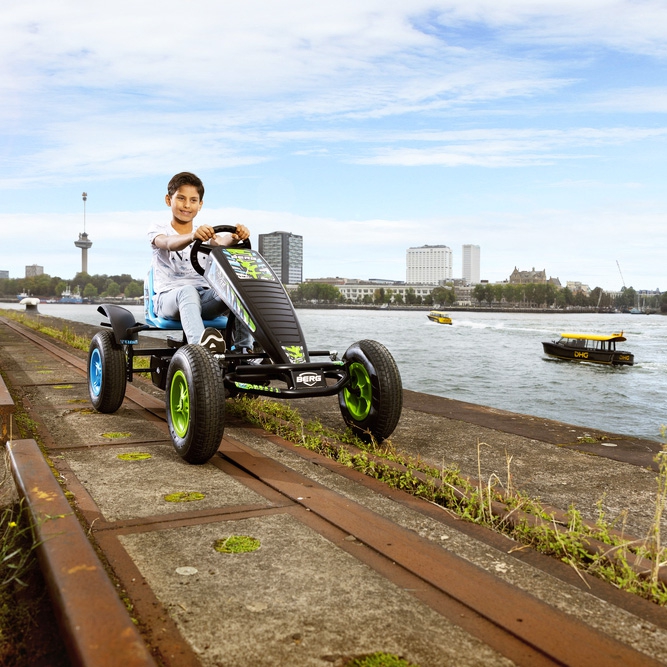 Gokart na pedały xl x-ite system bfr pompowane koła