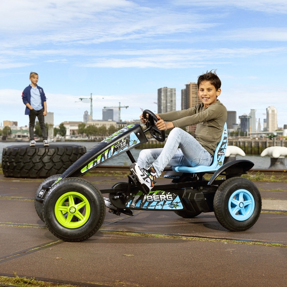 Gokart na pedały xl x-ite system bfr pompowane koła