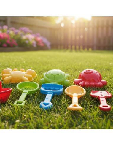 WOOPIE Water Table 2 in 1 Sandbox XL Aquapark with 4 Pools