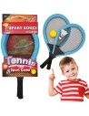 WOOPIE Rakietki do Tenisa Badminton dla Dzieci + Piłka Lotka