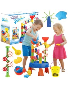 WOOOPIE Water Table 2 in 1 Waterfall 5 pcs – Outdoor Toy
