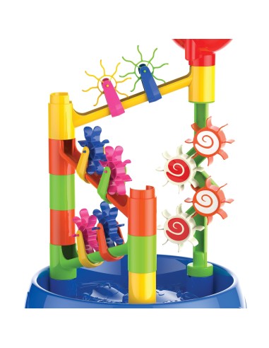 WOOPIE Wassertisch 2-in-1 Wasserfall 5-tlg. – Spielzeug für draußen