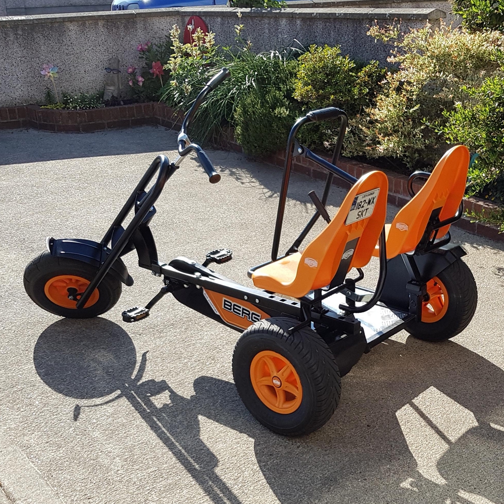 Dwuosobowy gokart na pedały duo chopper bf