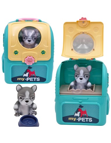 WOOPIE Hund Tragbarer Beauty-Salon 2in1 Transporter im Rucksack