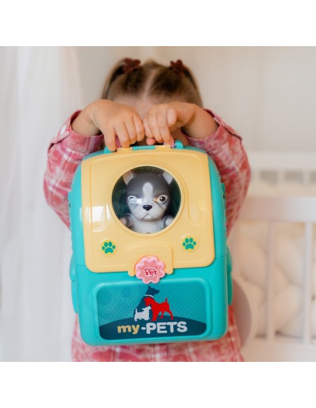 WOOPIE Hund Tragbarer Beauty-Salon 2in1 Transporter im Rucksack