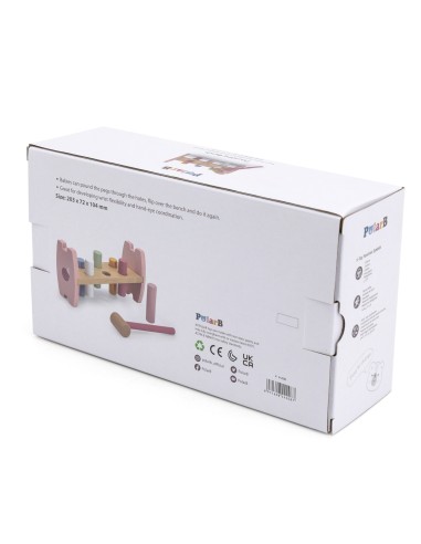 Kolorowy przebijak Viga – kreatywna zabawa rozwijająca zręczność