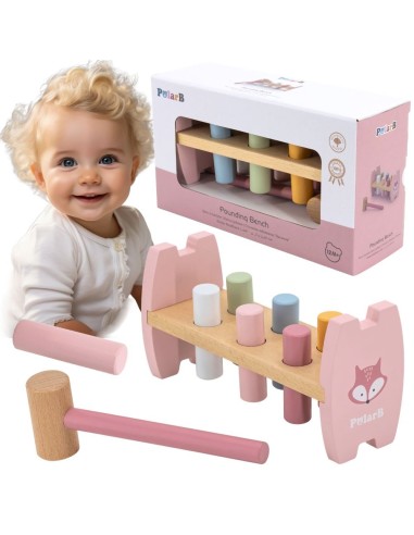 Kolorowy przebijak Viga – kreatywna zabawa rozwijająca zręczność