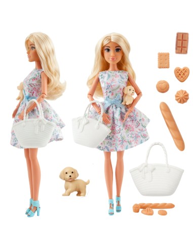Woopie Spring Dress Doll 30cm - Elegant Accessories Set