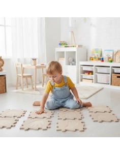 Set Matten Hand und Fuß WOOPIE – Sinnespfad, Puzzle 16-tlg 2