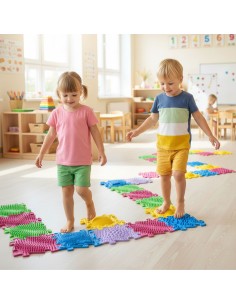 WOOPIE Sensory Mat Orthopedic Puzzle 5 Pieces - Comfort and Learning 2