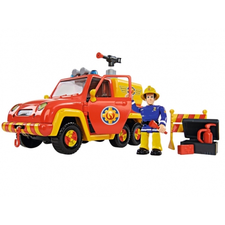 SIMBA Strażak SAM Pojazd Strażacki Figurka Akcesoria Dźwięk