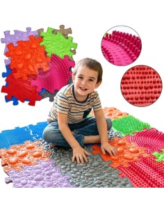 WOOPIE Sensory Mat Orthopedic Puzzle 8 pieces VERSION-1A