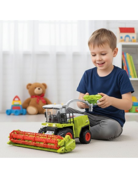 Remote Controlled Harvester with Woopie Accessories – Realistic Fun
