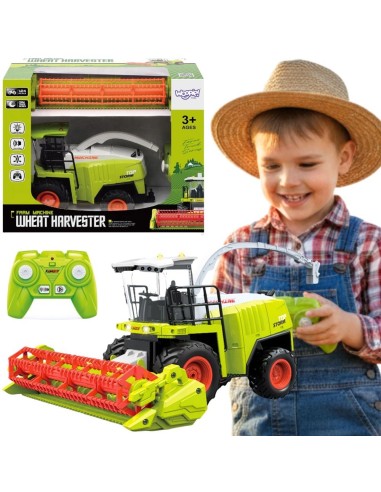Remote Controlled Harvester with Woopie Accessories – Realistic Fun