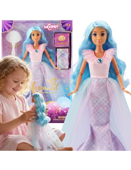Meerjungfrauenpuppe Lili von Woopie – magischer Spielspaß und kreative Stylings