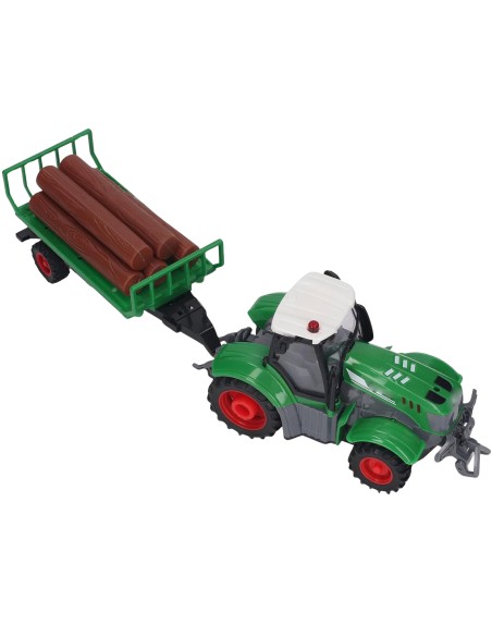 WOOPIE traktorius su priekaba RC 1:24 - nuotoliniu būdu valdomas automobilis