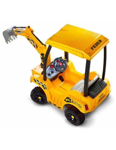 „Super Digger 12V“ elektrinis ekskavatorius Feber – naujas LT akumuliatorius